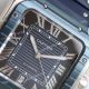 TW Factory 1-1 Copy Santos de Cartier 39.8mm Blue Rubber with Upgrade Clasp (3)_th.jpg